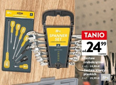 Zestaw kluczy płaskich Bloc 6 szt. promocja w Intermarche