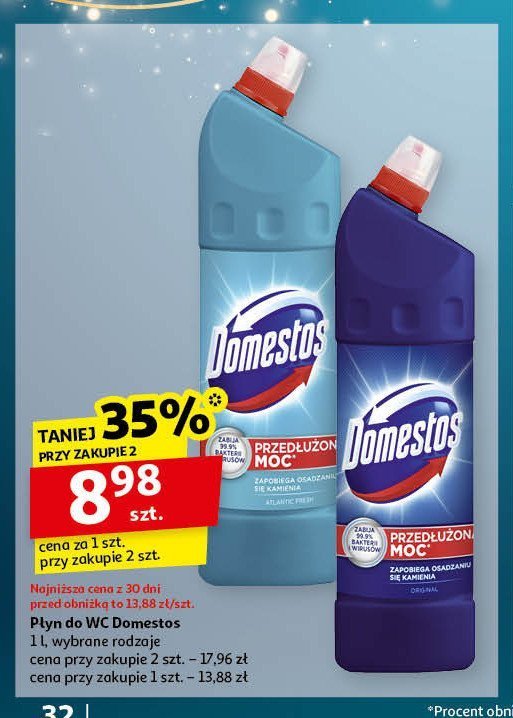 Płyn do wc original Domestos promocja