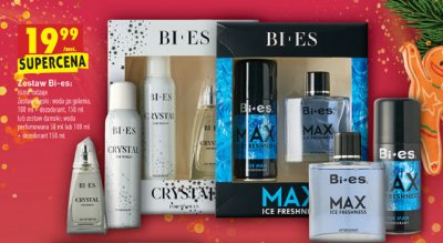 Dezodorant + woda toaletowa Bi-es max ice freshness promocja
