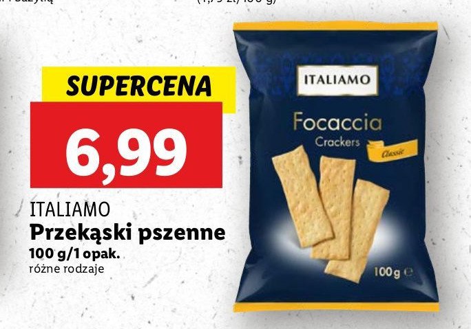 Focaccia Italiamo promocja