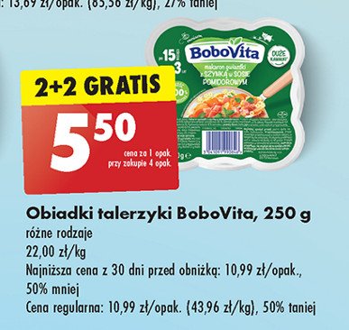 Makaron gwiazdki z szynką w sosie pomidorowym Bobovita promocja