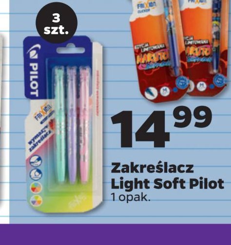 Zakreślacze light soft Pilot frixion promocja