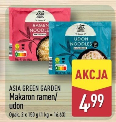 Makaron ramen ASIA GREEN GARDEN promocja w Aldi
