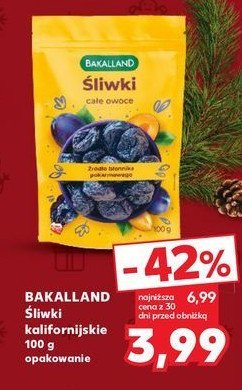 Śliwki kalifornijskie Bakalland promocja