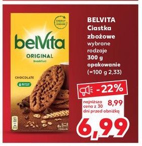 Ciastka czekoladowe Belvita promocja