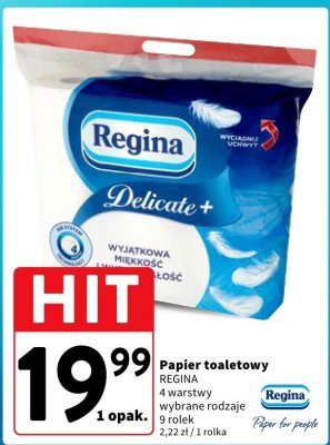 Papier toaletowy, wybrane rodzaje promocja w Intermarche