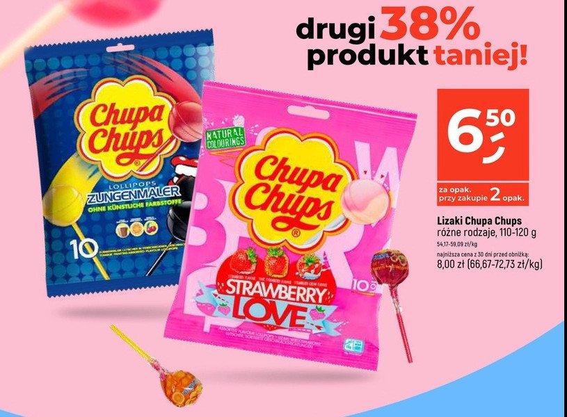 Lizaki miks Chupa chups zungenmaler (graffiti) promocja