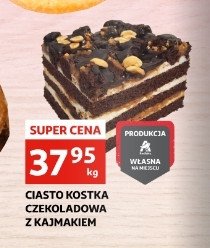 Kostka czekoladowa z kajmakiem Auchan promocja