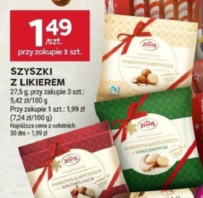 Szyszki z likierem Zetti promocja w Stokrotka