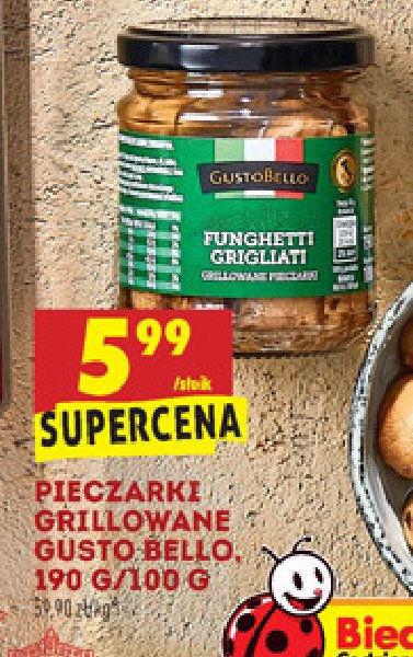 Pieczarki grillowane Gustobello promocja