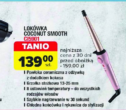 Lokówka coconut smooth ci5901 Remington promocja