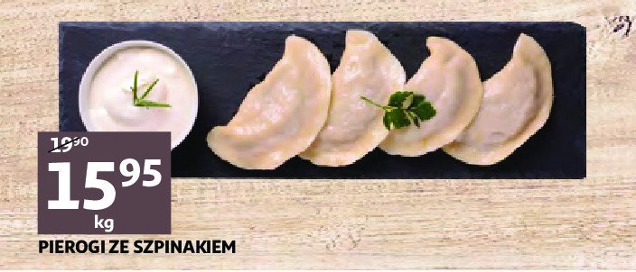 Pierogi ze szpinakiem promocja w Leclerc