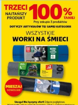 Wszystkie worki na śmieci promocja w Kaufland