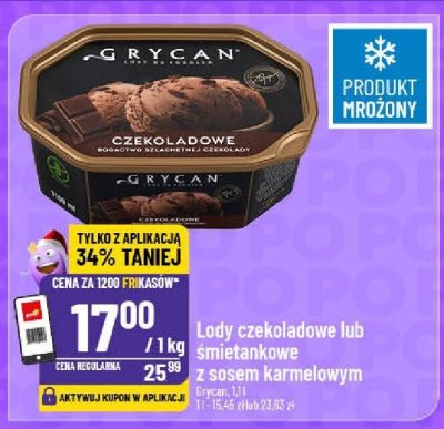 Lody czekoladowe  promocja w POLOmarket