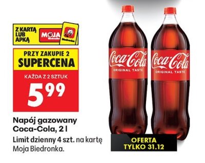 Napój promocja w Biedronka