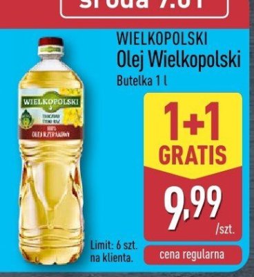Olej promocja w Aldi