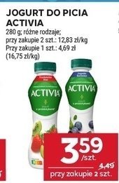 Jogurt do picia ACTIVIA promocja w Stokrotka