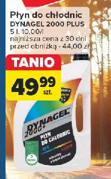 Płyn do chłodnic 2000 Dynagel promocja