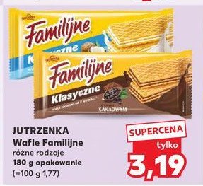 Wafle kokosowe Jutrzenka familijne promocja