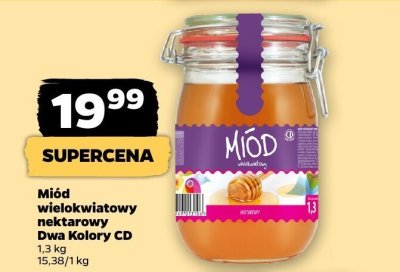 Miód wielokwiatowy nektarowy  promocja w Netto