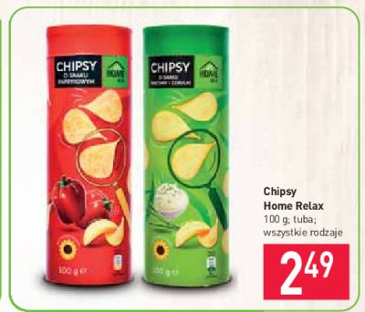 Chipsy paprykowe Home relax promocja