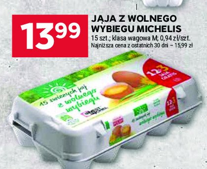 Jaja z wolnego wybiegu Invest-michel promocja