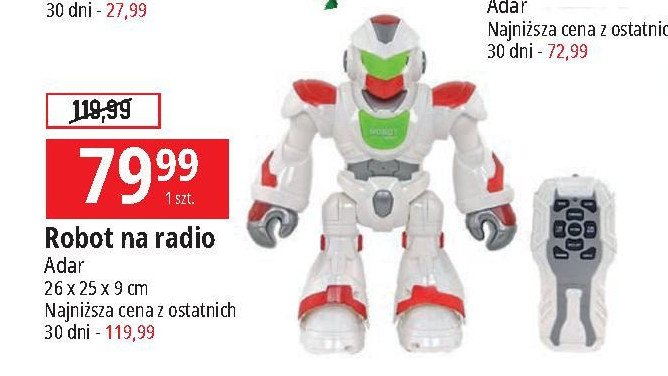 Robot na radio Adar promocja