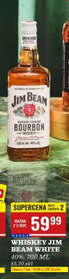 Whiskey Jim Beam White promocja
