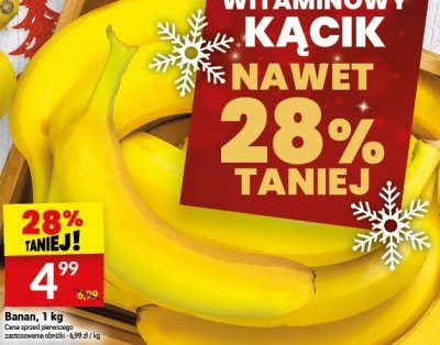 Banan, 1 kg promocja w Twój Market