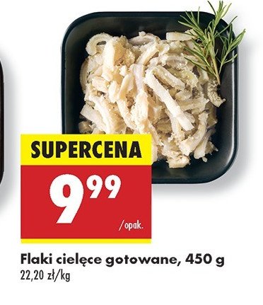 Flaki cielęce gotowane promocja w Biedronka
