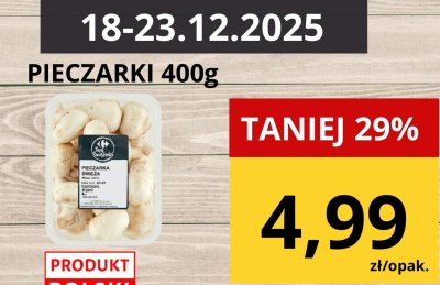 Pieczarki promocja w Supeco