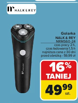 Golarka nrms60-24 Nalk&rey promocja w Carrefour