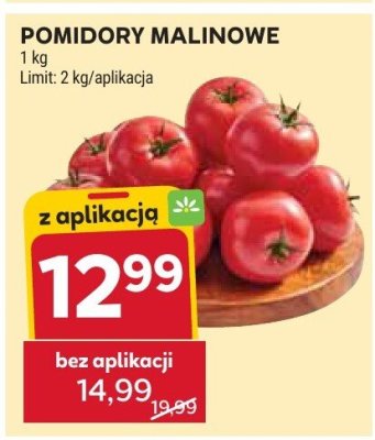 Pomidory malinowe promocja w Stokrotka