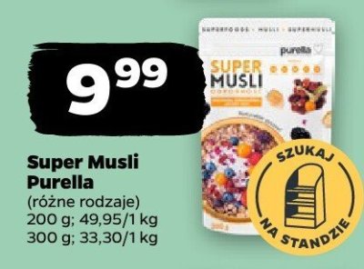 Musli Super Musli Purella promocja w Netto