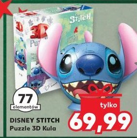 Puzzle 3d stitch Ravensburger promocja w Kaufland