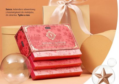 Kalendarz adwentowy z kosmetykami do makijażu promocja w Rossmann