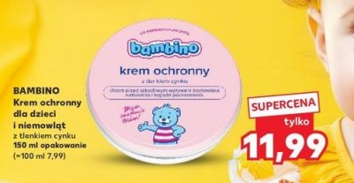 Krem ochronny z tlenkiem cynku Bambino promocja