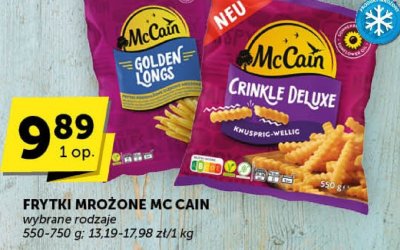Frytki mrożone McCain wybrane rodzaje promocja w ABC