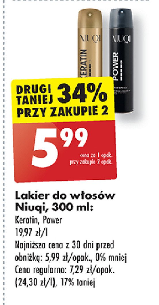 Lakier do włosów keratin promocja