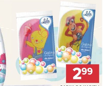 Gąbka do kąpieli dla dzieci   promocja w Stokrotka