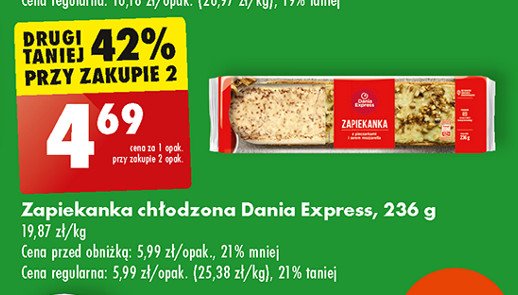 Zapiekanka z pieczarkami i smażonym serem mozzarella Danie express promocja