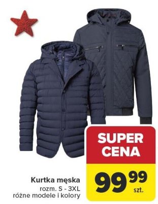 Kurtka męska różne modele i kolory promocja w Carrefour
