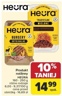 Produkt roślinny HEURA promocja w Carrefour