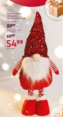 Pan Skrzat dekoracja świąteczna wys. 80-100 cm promocja w Rossmann