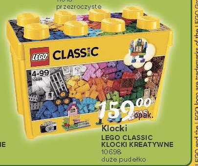 Klocki 10698 Lego classic promocja
