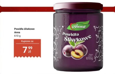 Powidła śliwkowe  promocja w Dino
