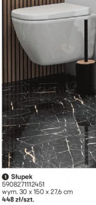 Słupek łazienkowy promocja w Castorama