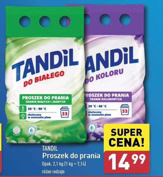 Proszek do prania koloru Tandil promocja