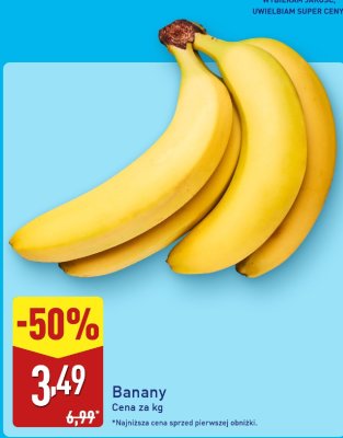 Banany promocja w Aldi