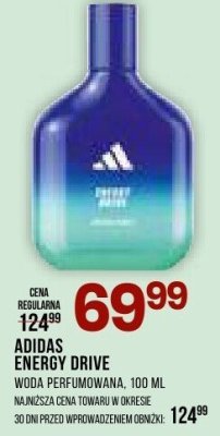 Woda perfumowana Adidas Energy Drive, 100 ml promocja w Drogerie Natura